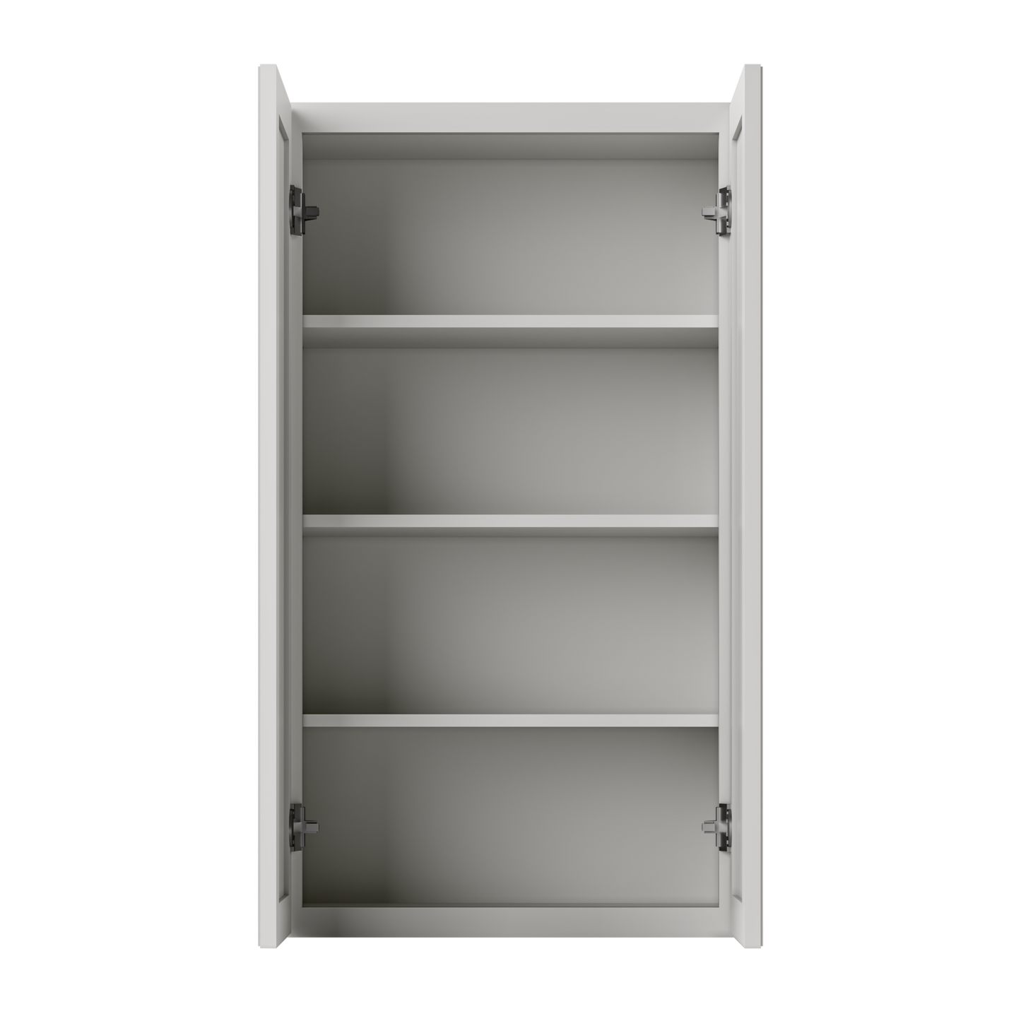 Wall Kitchen Cabinet W2442 Milan Pearl 24 in. width 42 in. height 12 in. depth - Kitchen Cabinets