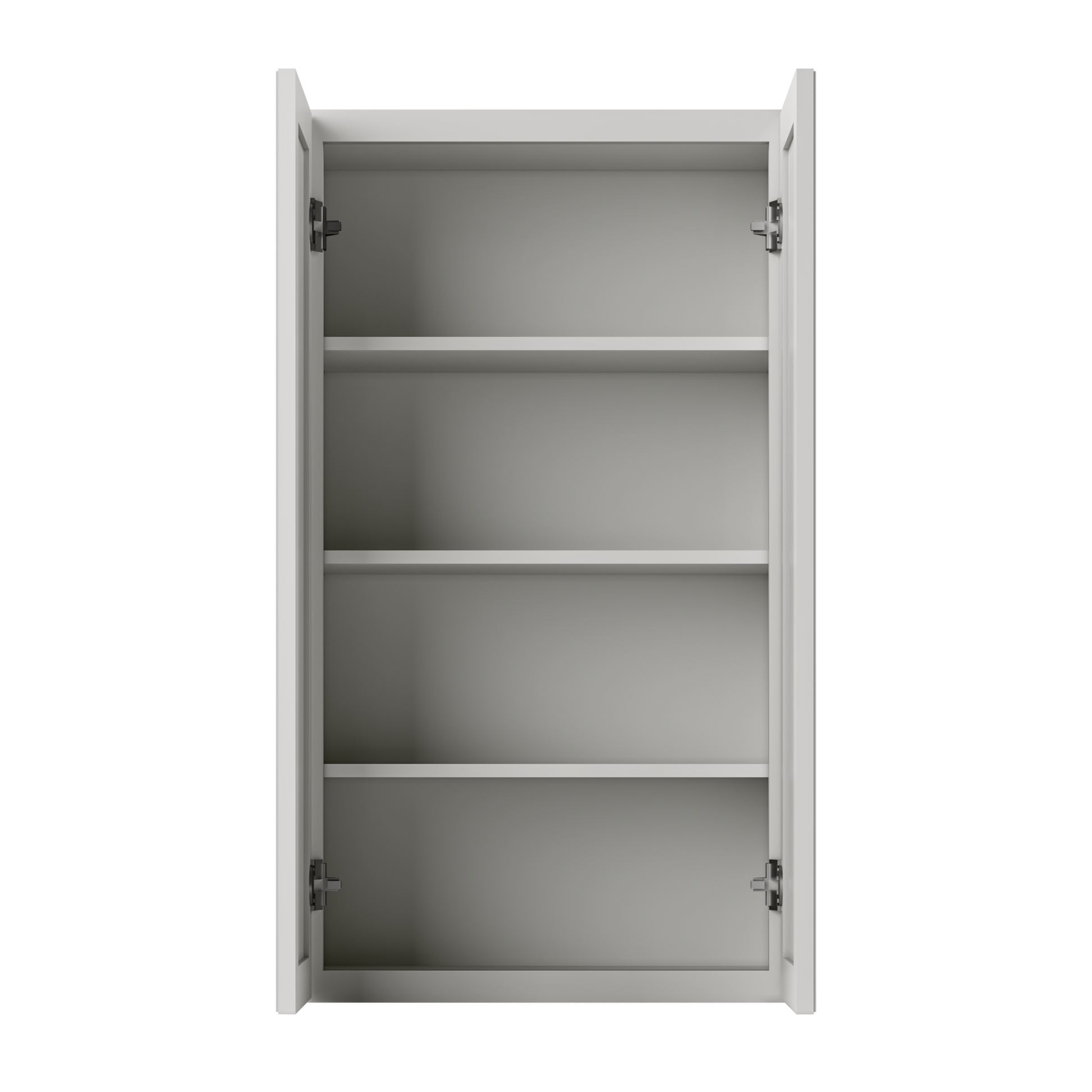 Wall Kitchen Cabinet W2442 Milan Pearl 24 in. width 42 in. height 12 in. depth - Kitchen Cabinets