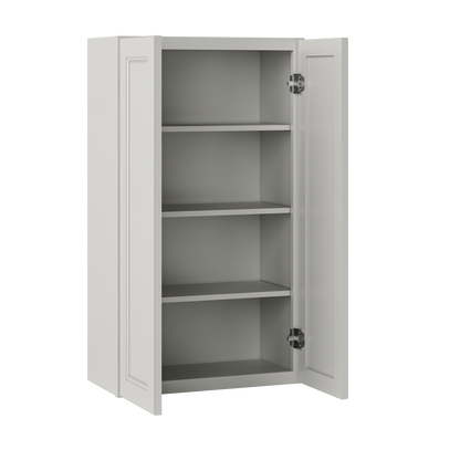 Wall Kitchen Cabinet W2442 Milan Pearl 24 in. width 42 in. height 12 in. depth - Kitchen Cabinets