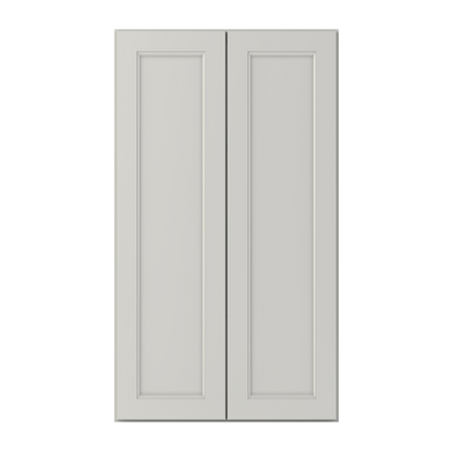 Wall Kitchen Cabinet W2442 Milan Pearl 24 in. width 42 in. height 12 in. depth - Kitchen Cabinets