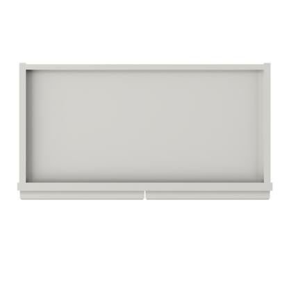 Wall Kitchen Cabinet W2442 Milan Pearl 24 in. width 42 in. height 12 in. depth - Kitchen Cabinets