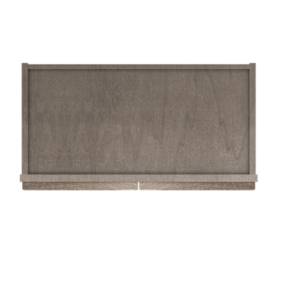 Wall Kitchen Cabinet W2442 Milan Slate 24 in. width 42 in. height 12 in. depth - Kitchen Cabinets