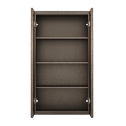 Wall Kitchen Cabinet W2442 Milan Slate 24 in. width 42 in. height 12 in. depth - Kitchen Cabinets