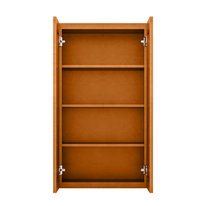 Wall Kitchen Cabinet W2442 Newport LessCare 24 in. width 42 in. height 12 in. depth - Kitchen Cabinets