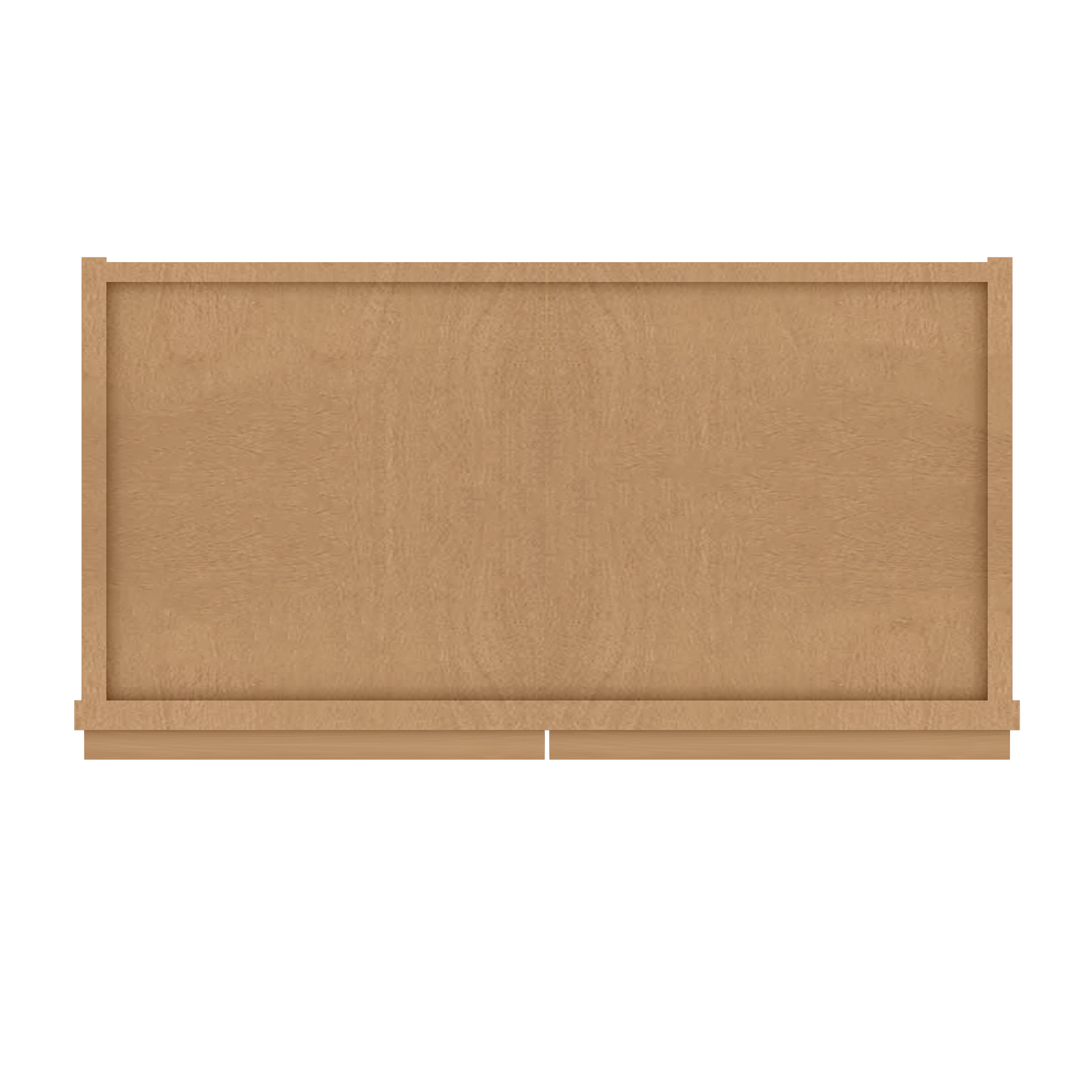 Wall Kitchen Cabinet W2442 Shaker Toffee LessCare 24 in. width 42 in. height 12 in. depth - Kitchen Cabinets