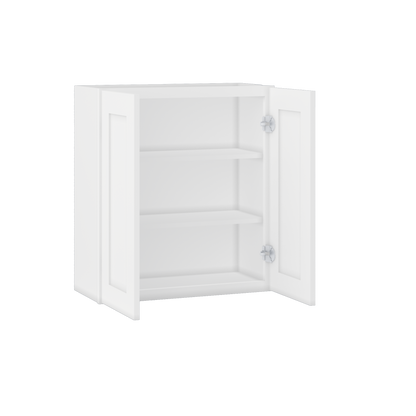 Wall Kitchen Cabinet W2730 Alpina White LessCare 27 in. width 30 in. height 12 in. depth - Kitchen Cabinets