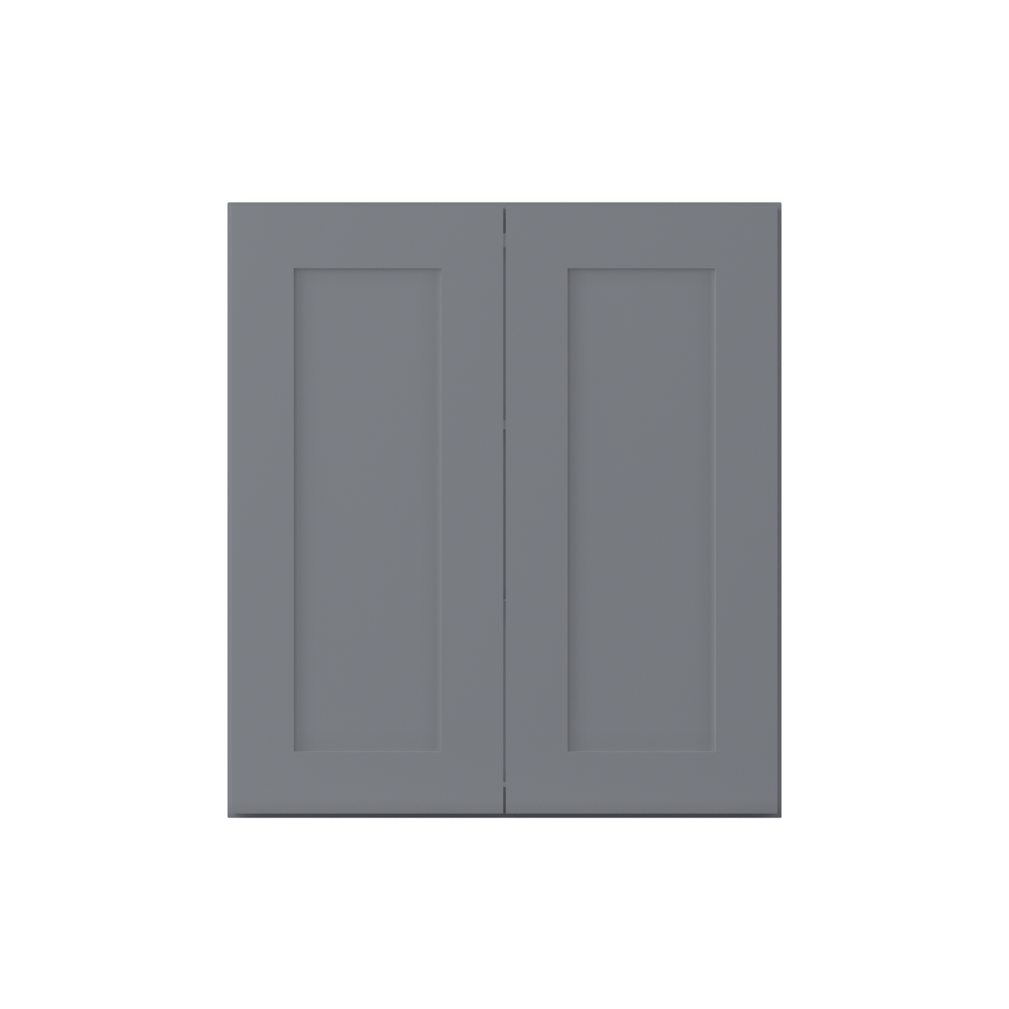 Wall Kitchen Cabinet W2730 Colonial Gray LessCare 27 in. width 30 in. height 12 in. depth - Kitchen Cabinets
