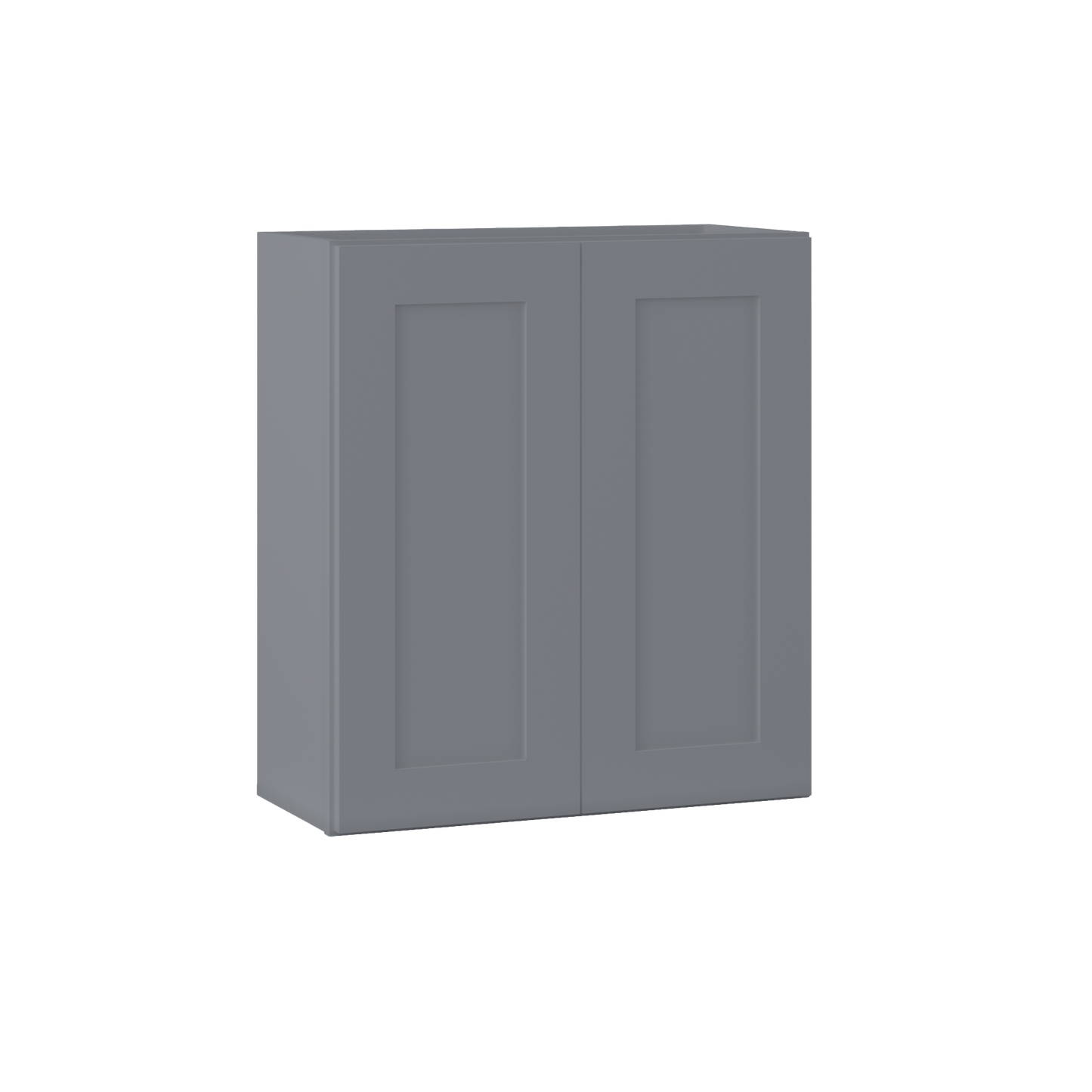 Wall Kitchen Cabinet W2730 Colonial Gray LessCare 27 in. width 30 in. height 12 in. depth - Kitchen Cabinets