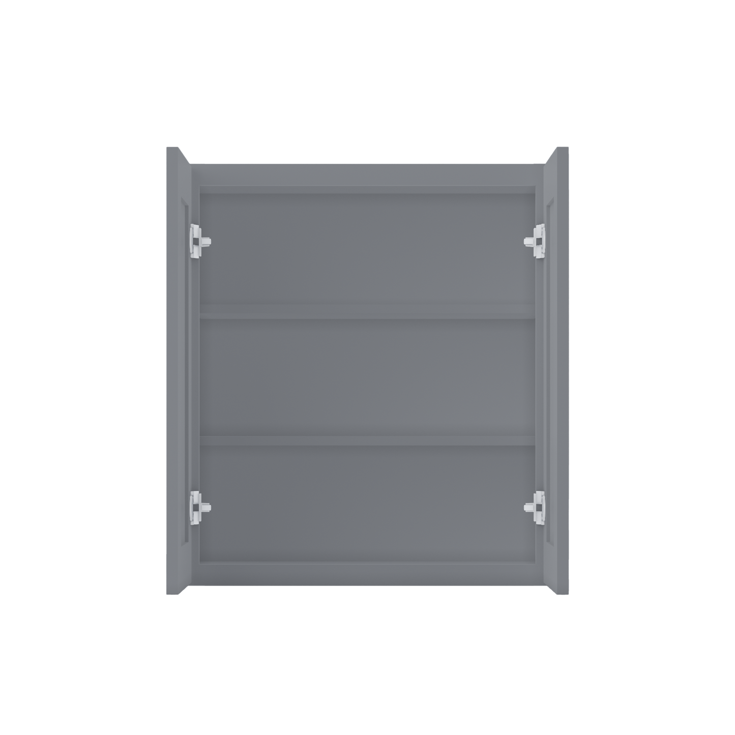 Wall Kitchen Cabinet W2730 Colonial Gray LessCare 27 in. width 30 in. height 12 in. depth - Kitchen Cabinets