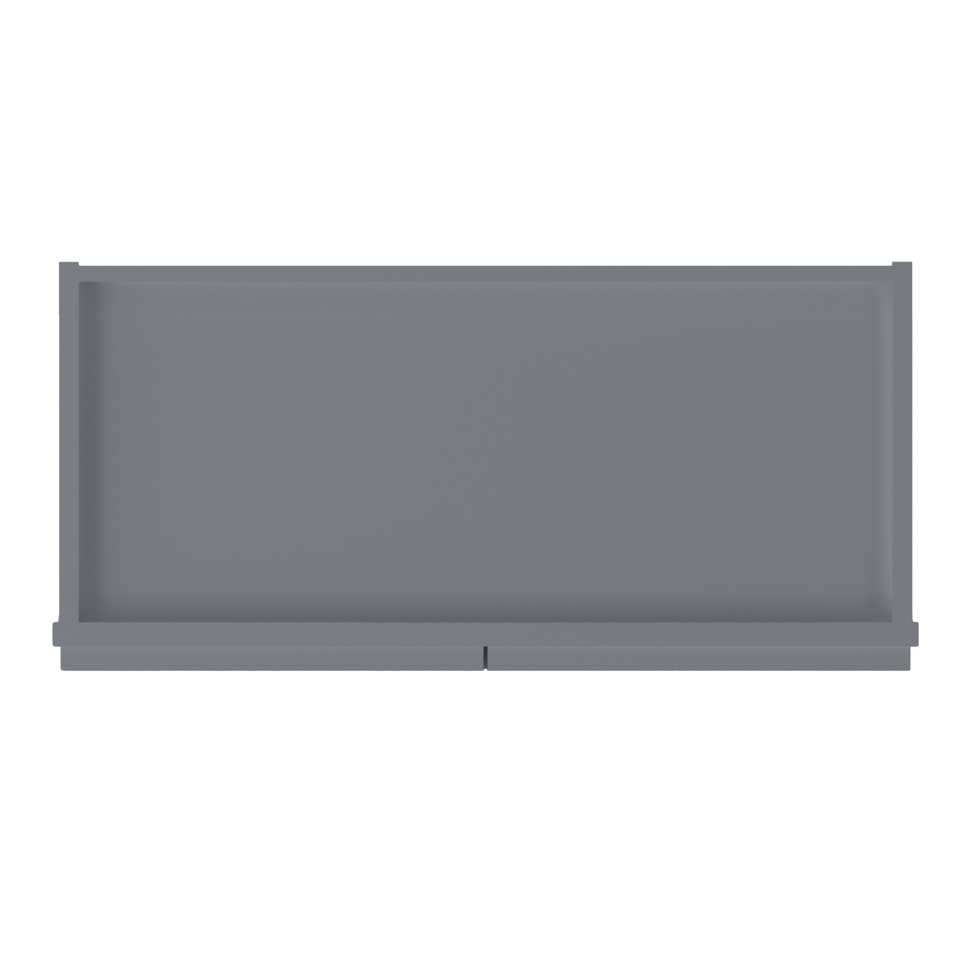 Wall Kitchen Cabinet W2730 Colonial Gray LessCare 27 in. width 30 in. height 12 in. depth - Kitchen Cabinets