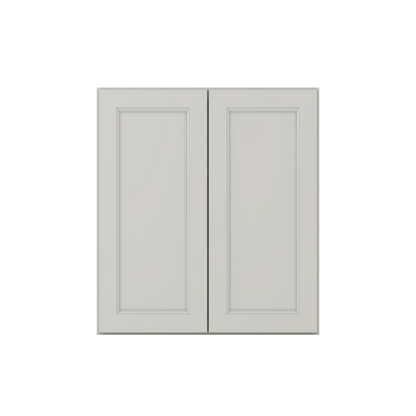 Wall Kitchen Cabinet W2730 Milan Pearl 27 in. width 30 in. height 12 in. depth - Kitchen Cabinets