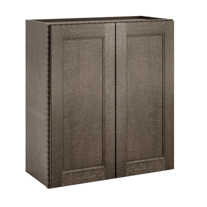 Wall Kitchen Cabinet W2730 Milan Slate 27 in. width 30 in. height 12 in. depth - Kitchen Cabinets