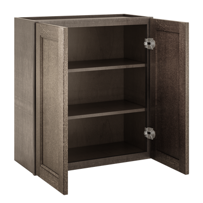 Wall Kitchen Cabinet W2730 Milan Slate 27 in. width 30 in. height 12 in. depth - Kitchen Cabinets