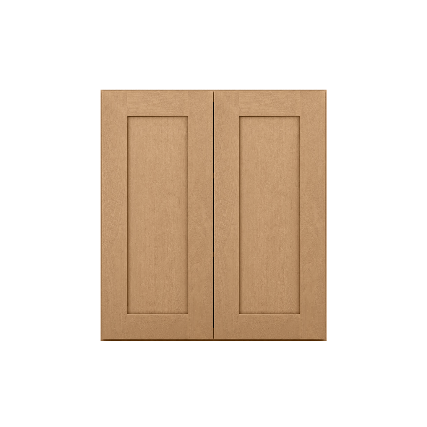 Wall Kitchen Cabinet W2730 Shaker Toffee LessCare 27 in. width 30 in. height 12 in. depth - Kitchen Cabinets