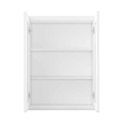 Wall Kitchen Cabinet W2736 Alpina White LessCare 27 in. width 36 in. height 12 in. depth - Kitchen Cabinets