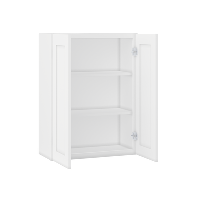 Wall Kitchen Cabinet W2736 Alpina White LessCare 27 in. width 36 in. height 12 in. depth - Kitchen Cabinets