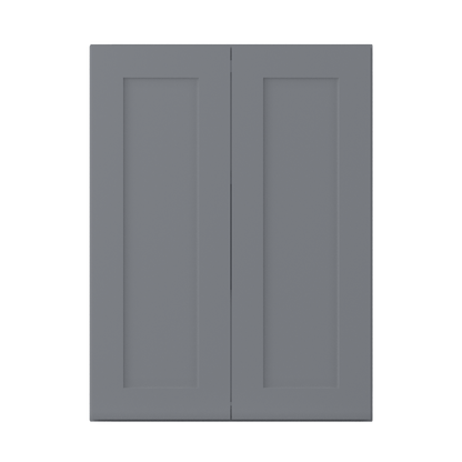 Wall Kitchen Cabinet W2736 Colonial Gray LessCare 27 in. width 36 in. height 12 in. depth - Kitchen Cabinets