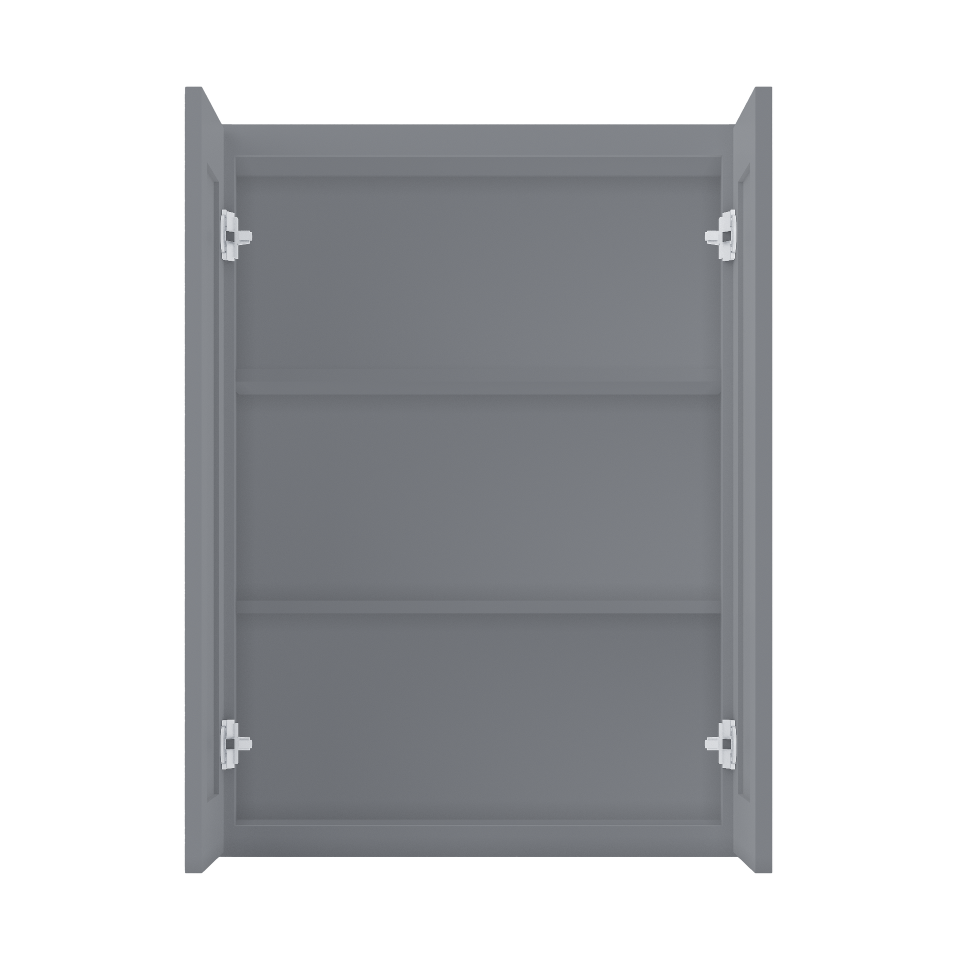 Wall Kitchen Cabinet W2736 Colonial Gray LessCare 27 in. width 36 in. height 12 in. depth - Kitchen Cabinets