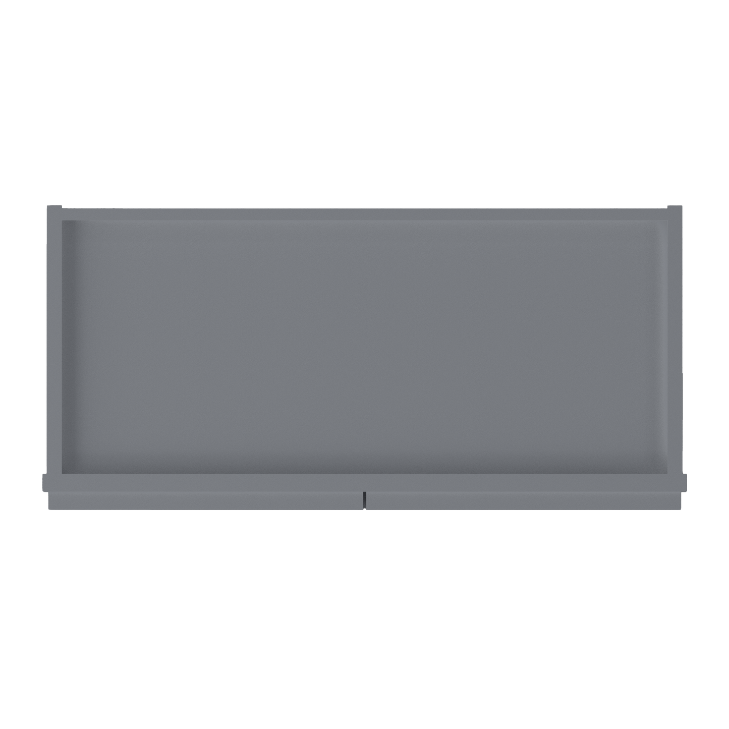 Wall Kitchen Cabinet W2736 Colonial Gray LessCare 27 in. width 36 in. height 12 in. depth - Kitchen Cabinets