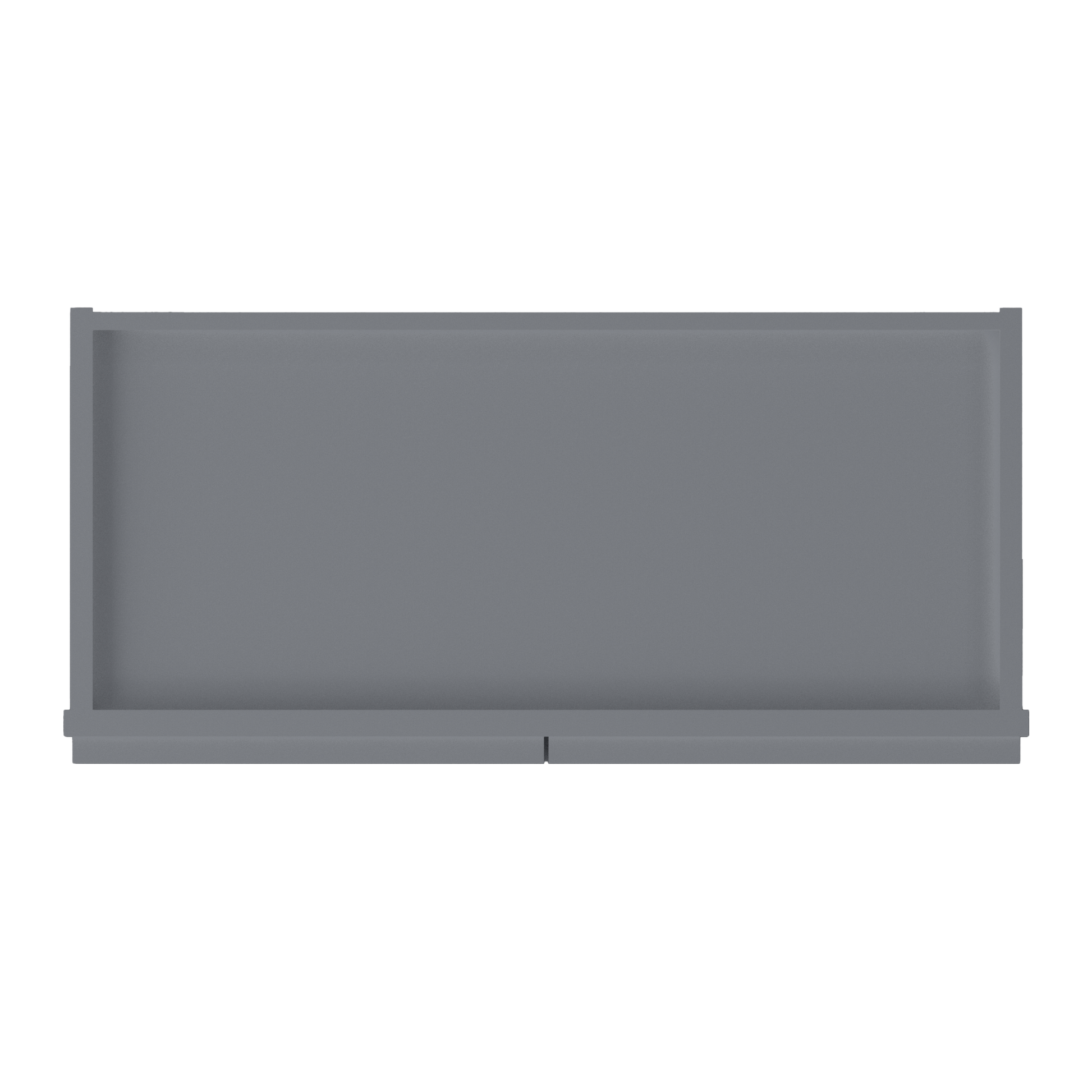 Wall Kitchen Cabinet W2736 Colonial Gray LessCare 27 in. width 36 in. height 12 in. depth - Kitchen Cabinets