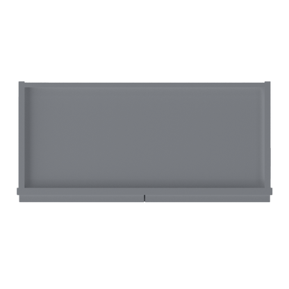 Wall Kitchen Cabinet W2736 Colonial Gray LessCare 27 in. width 36 in. height 12 in. depth - Kitchen Cabinets