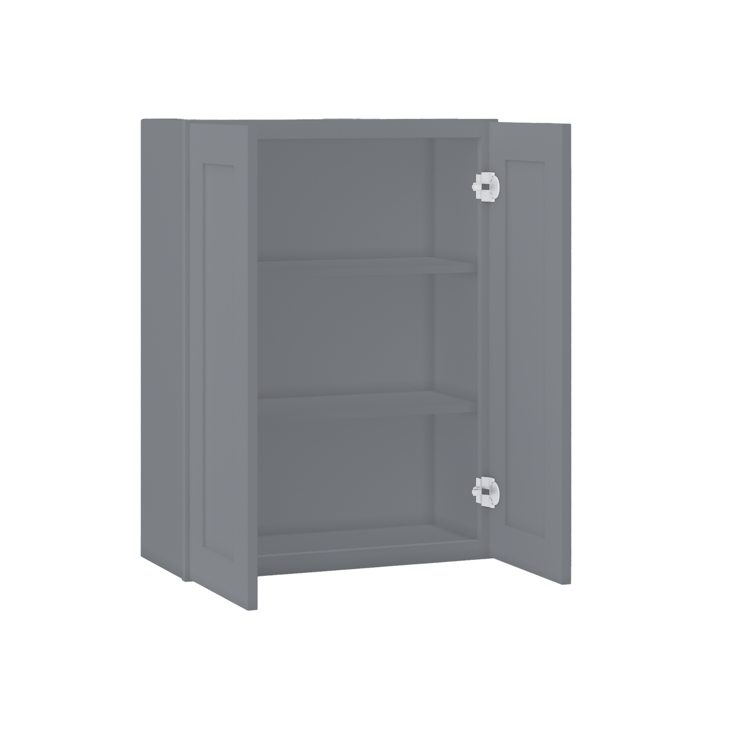 Wall Kitchen Cabinet W2736 Colonial Gray LessCare 27 in. width 36 in. height 12 in. depth - Kitchen Cabinets