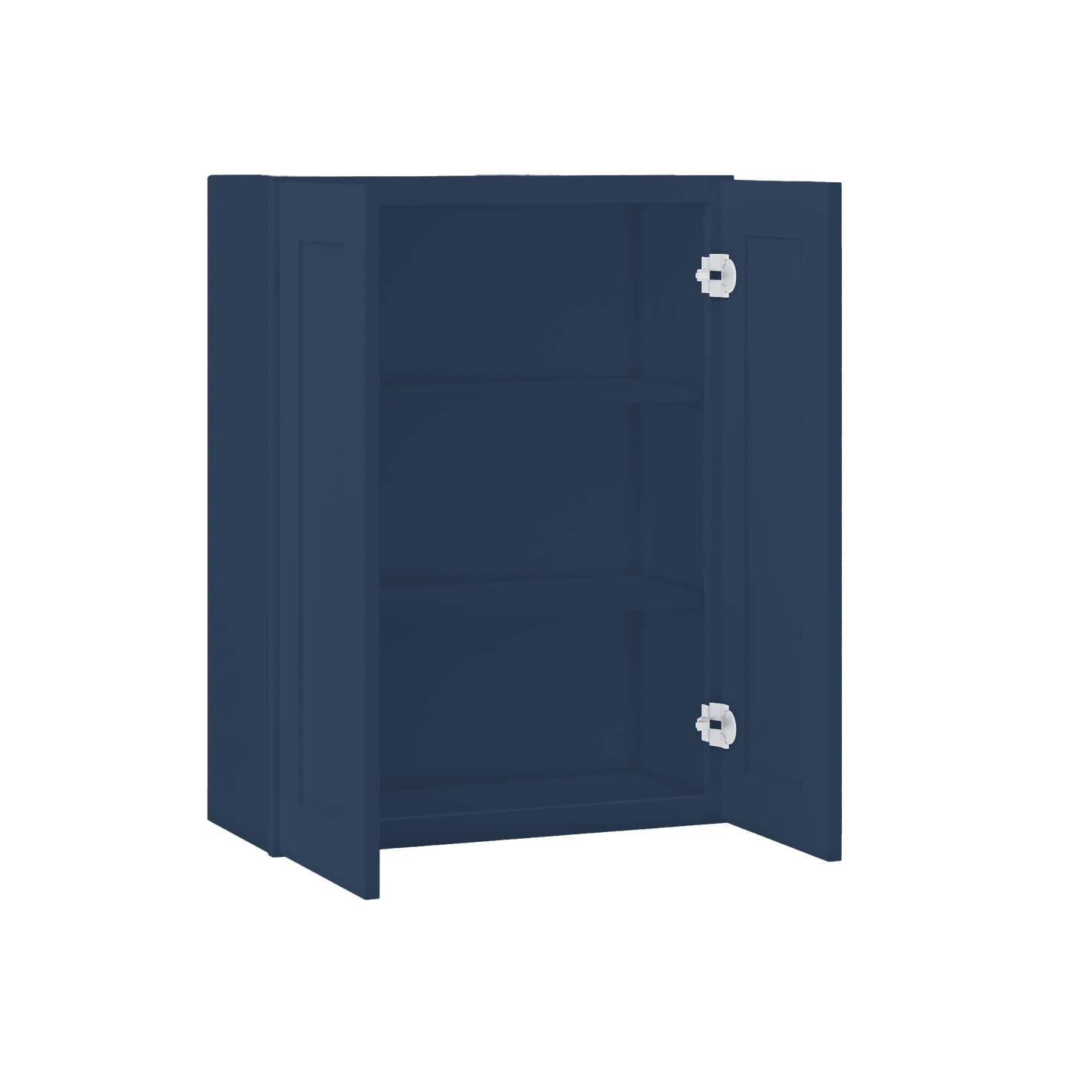 Wall Kitchen Cabinet W2736 Danbury Blue LessCare 27 in. width 36 in. height 12 in. depth - Kitchen Cabinets