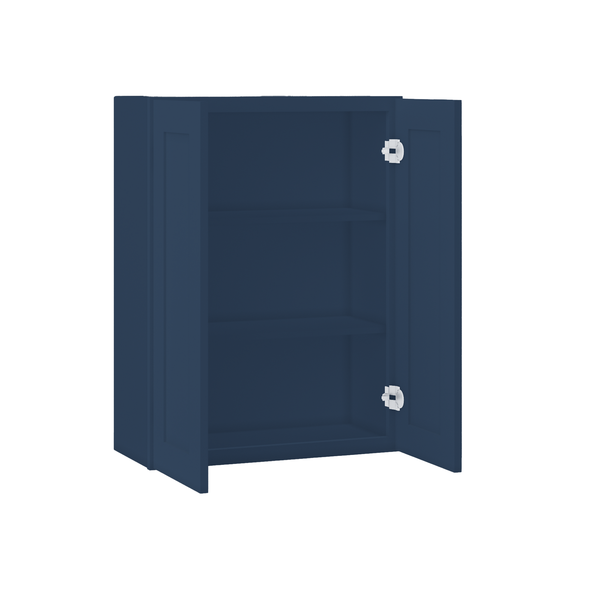 Wall Kitchen Cabinet W2736 Danbury Blue LessCare 27 in. width 36 in. height 12 in. depth - Kitchen Cabinets