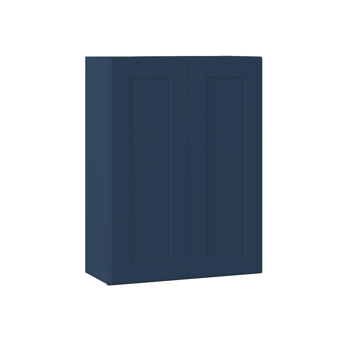 Wall Kitchen Cabinet W2736 Danbury Blue LessCare 27 in. width 36 in. height 12 in. depth - Kitchen Cabinets