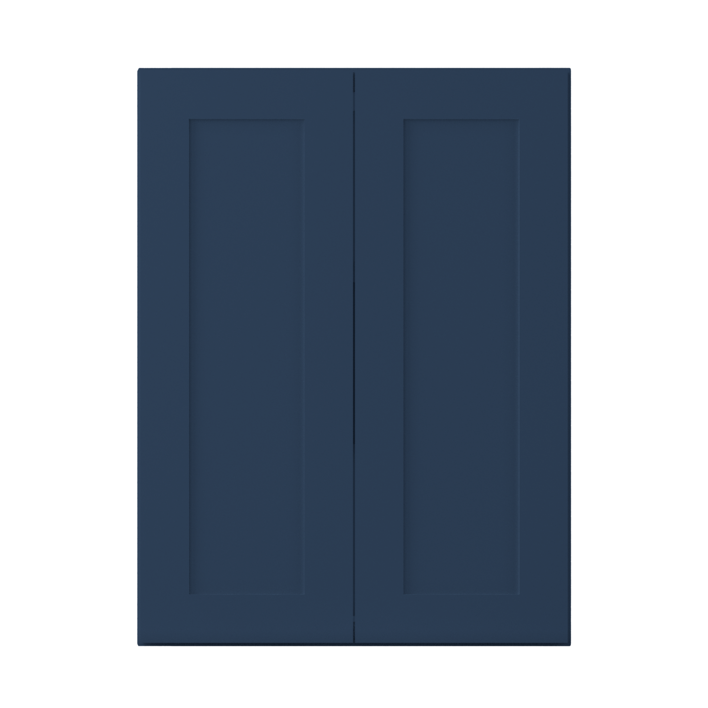 Wall Kitchen Cabinet W2736 Danbury Blue LessCare 27 in. width 36 in. height 12 in. depth - Kitchen Cabinets