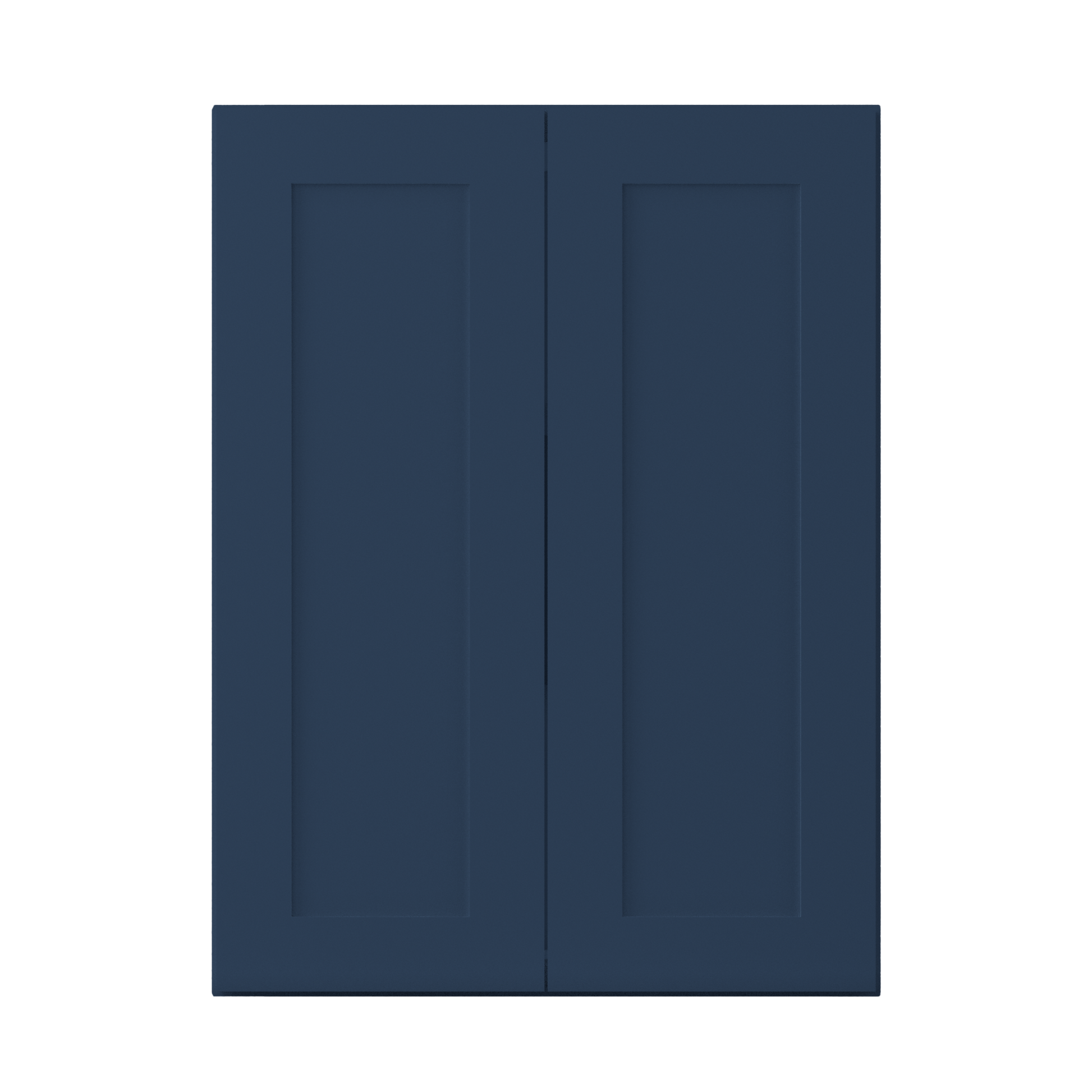 Wall Kitchen Cabinet W2736 Danbury Blue LessCare 27 in. width 36 in. height 12 in. depth - Kitchen Cabinets