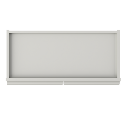 Wall Kitchen Cabinet W2736 Milan Pearl 27 in. width 36 in. height 12 in. depth - Kitchen Cabinets