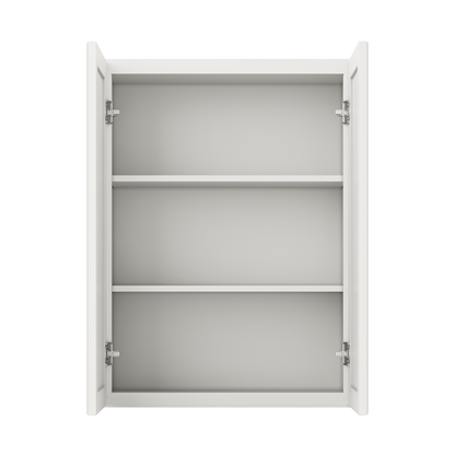 Wall Kitchen Cabinet W2736 Milan Pearl 27 in. width 36 in. height 12 in. depth - Kitchen Cabinets