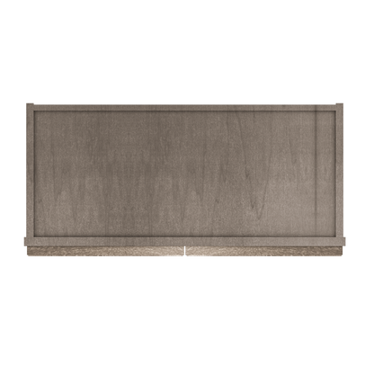 Wall Kitchen Cabinet W2736 Milan Slate 27 in. width 36 in. height 12 in. depth - Kitchen Cabinets
