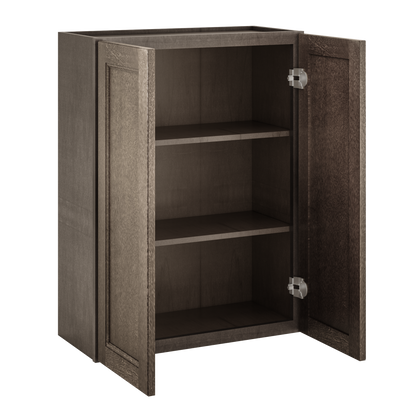 Wall Kitchen Cabinet W2736 Milan Slate 27 in. width 36 in. height 12 in. depth - Kitchen Cabinets