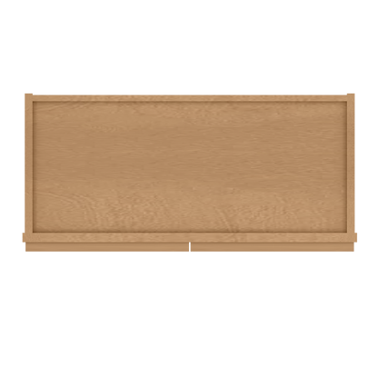 Wall Kitchen Cabinet W2736 Shaker Toffee LessCare 27 in. width 36 in. height 12 in. depth - Kitchen Cabinets