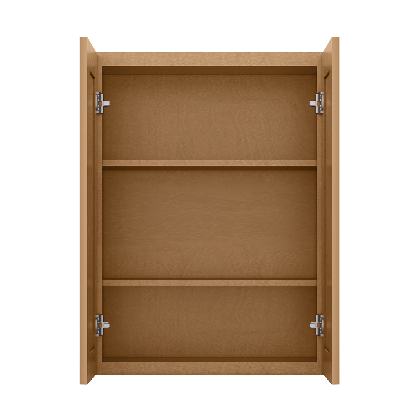 Wall Kitchen Cabinet W2736 Shaker Toffee LessCare 27 in. width 36 in. height 12 in. depth - Kitchen Cabinets