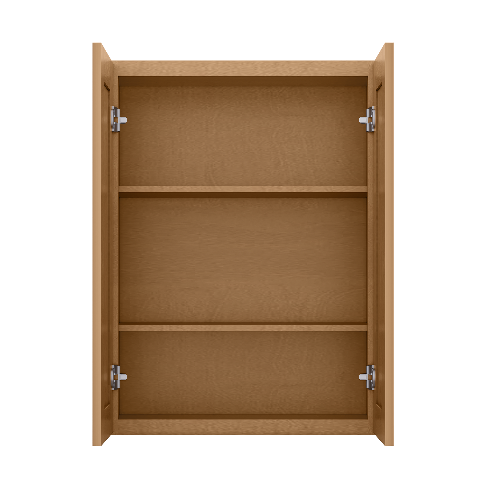 Wall Kitchen Cabinet W2736 Shaker Toffee LessCare 27 in. width 36 in. height 12 in. depth - Kitchen Cabinets