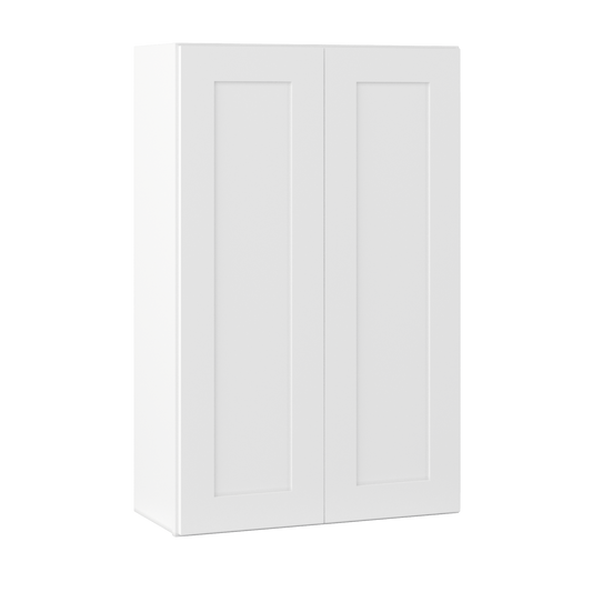 Wall Kitchen Cabinet W2742 Alpina White LessCare 27 in. width 42 in. height 12 in. depth - Kitchen Cabinets