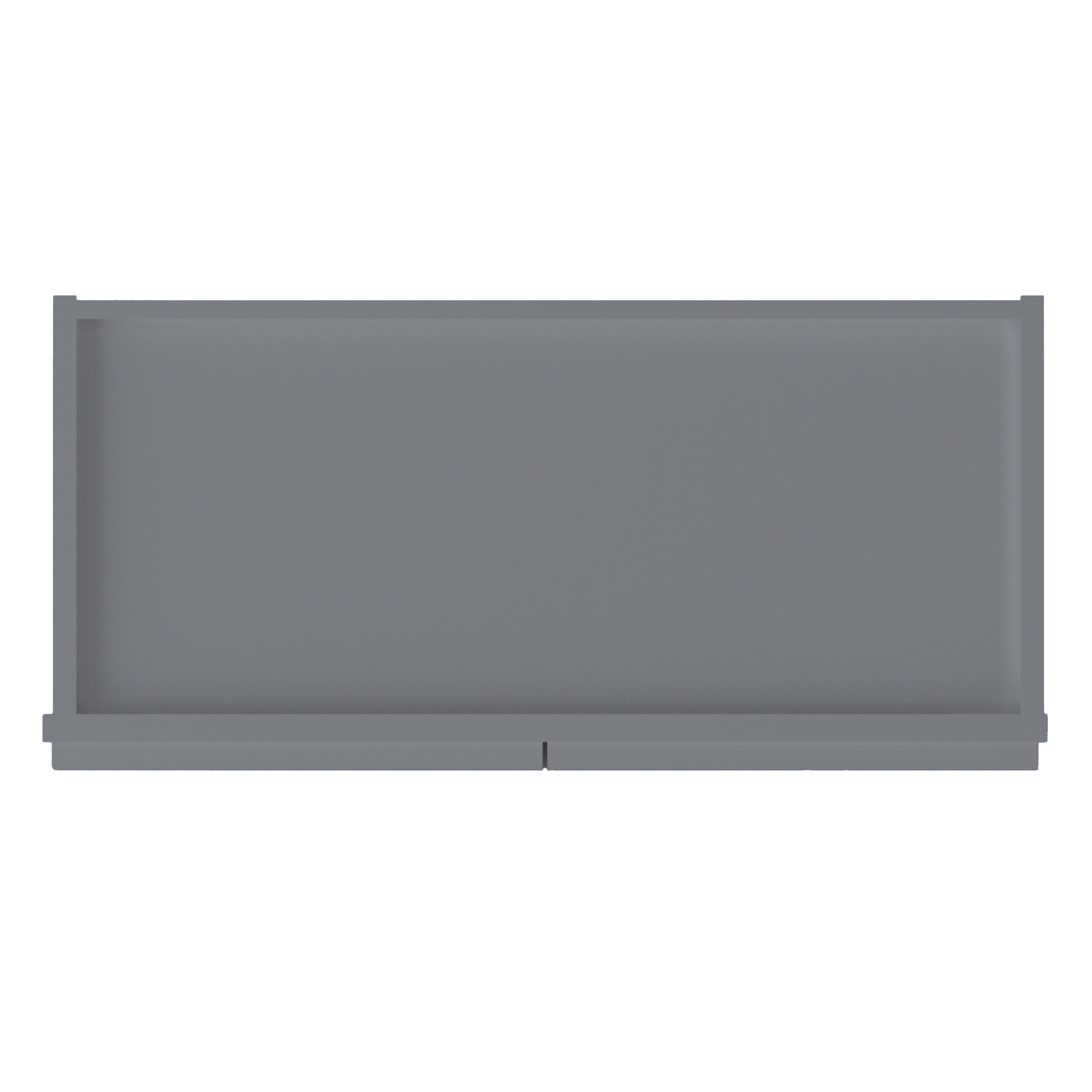 Wall Kitchen Cabinet W2742 Colonial Gray LessCare 27 in. width 42 in. height 12 in. depth - Kitchen Cabinets