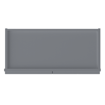 Wall Kitchen Cabinet W2742 Colonial Gray LessCare 27 in. width 42 in. height 12 in. depth - Kitchen Cabinets