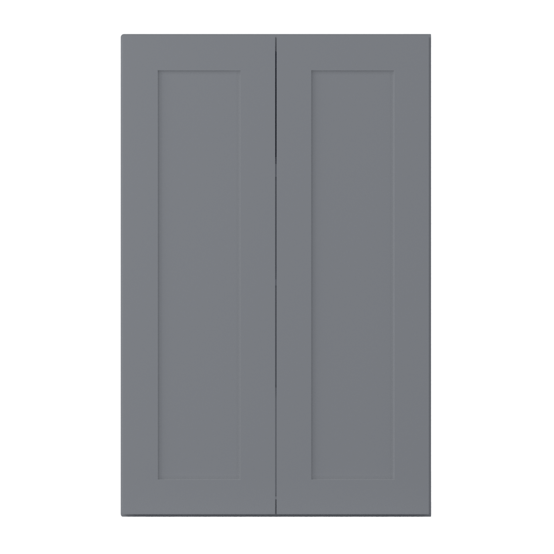 Wall Kitchen Cabinet W2742 Colonial Gray LessCare 27 in. width 42 in. height 12 in. depth - Kitchen Cabinets