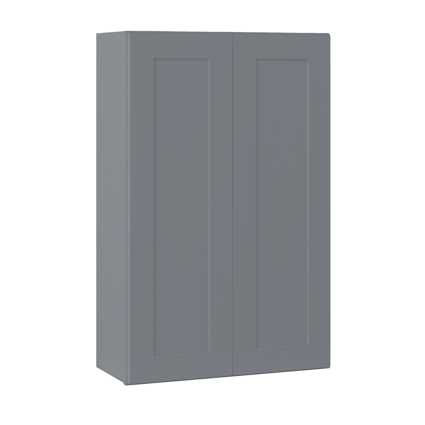 Wall Kitchen Cabinet W2742 Colonial Gray LessCare 27 in. width 42 in. height 12 in. depth - Kitchen Cabinets