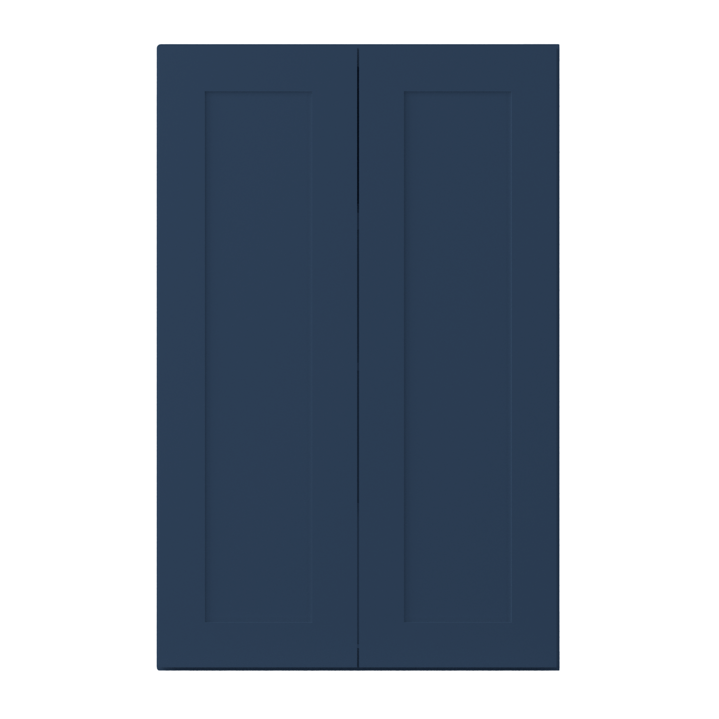 Wall Kitchen Cabinet W2742 Danbury Blue LessCare 27 in. width 42 in. height 12 in. depth - Kitchen Cabinets