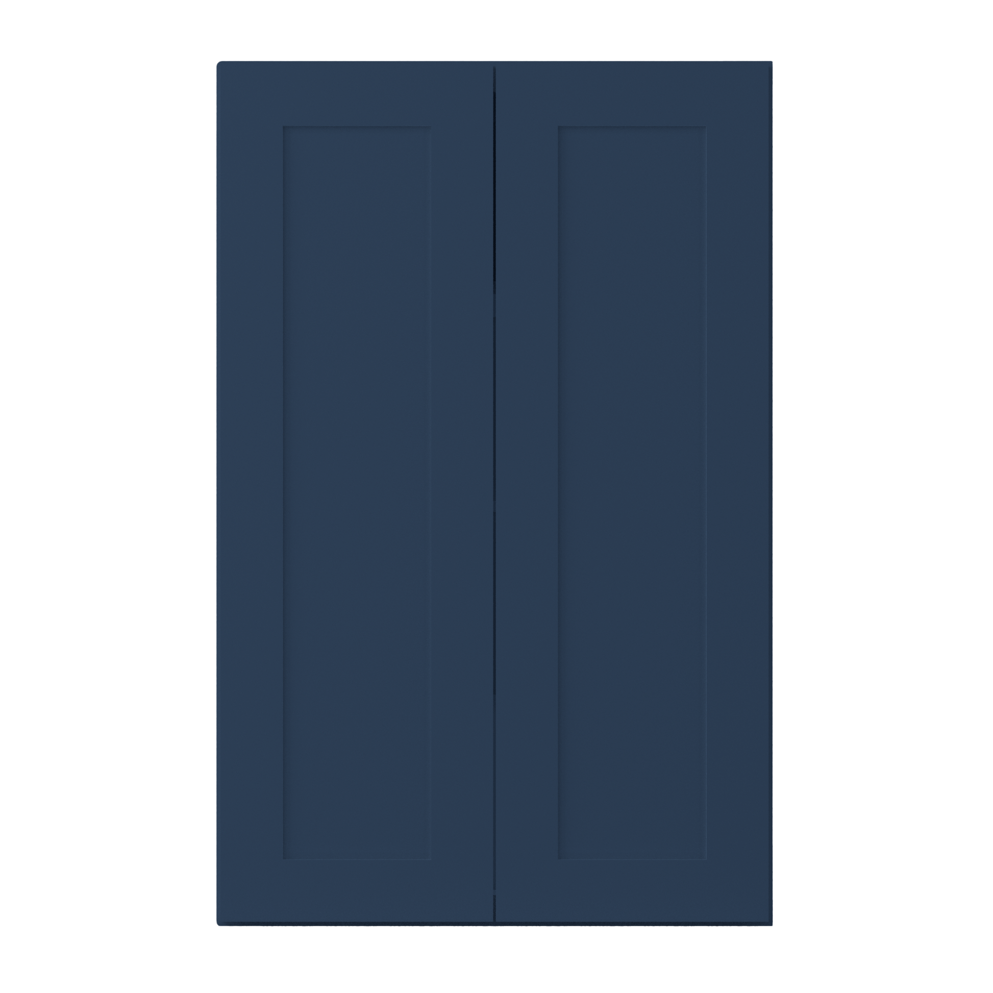 Wall Kitchen Cabinet W2742 Danbury Blue LessCare 27 in. width 42 in. height 12 in. depth - Kitchen Cabinets