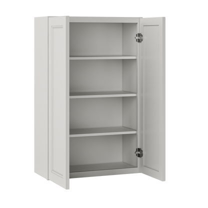 Wall Kitchen Cabinet W2742 Milan Pearl 27 in. width 42 in. height 12 in. depth - Kitchen Cabinets
