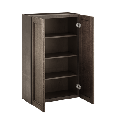 Wall Kitchen Cabinet W2742 Milan Slate 27 in. width 42 in. height 12 in. depth - Kitchen Cabinets