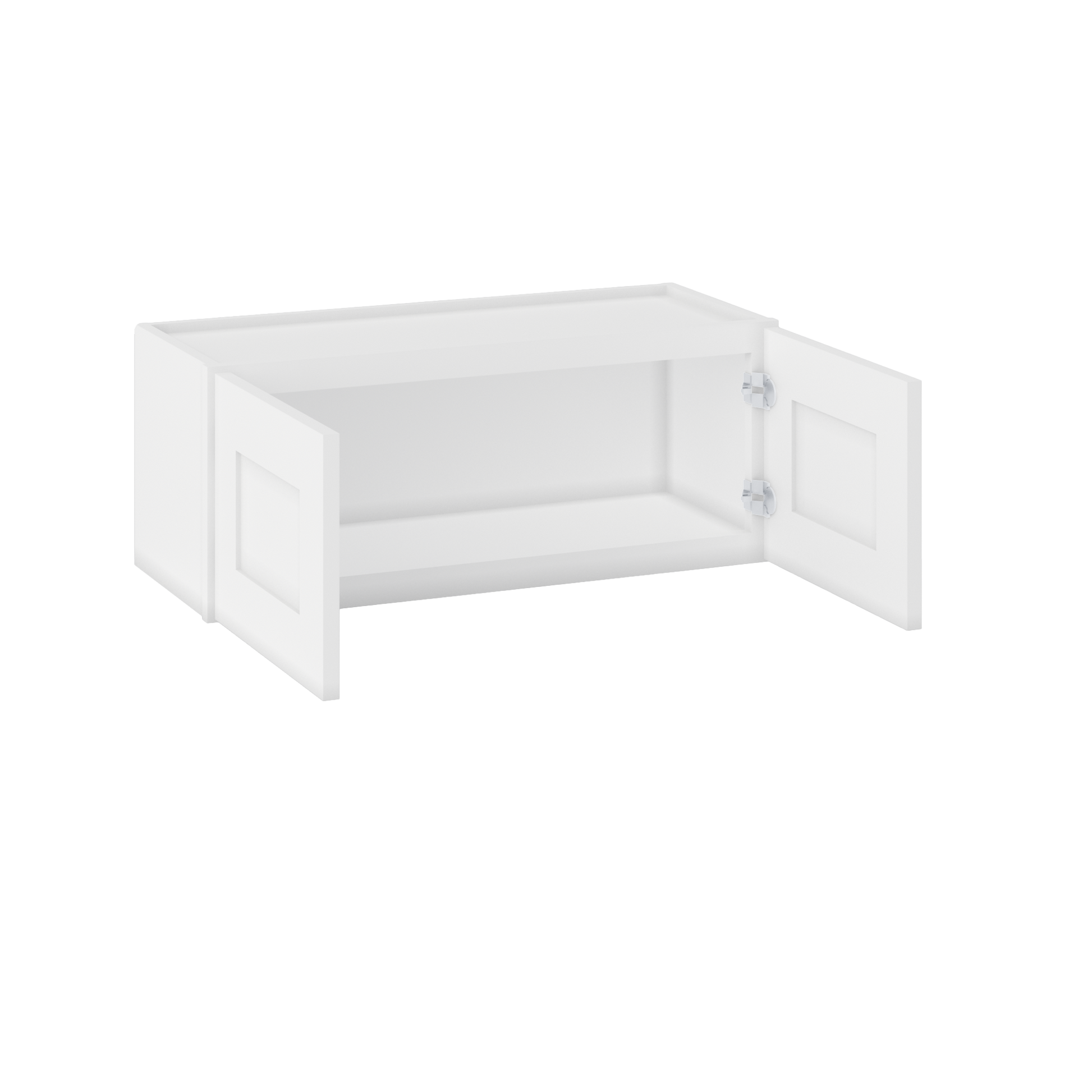 Wall Kitchen Cabinet W3012 Alpina White LessCare 30 in. width 12 in. height 12 in. depth - Kitchen Cabinets