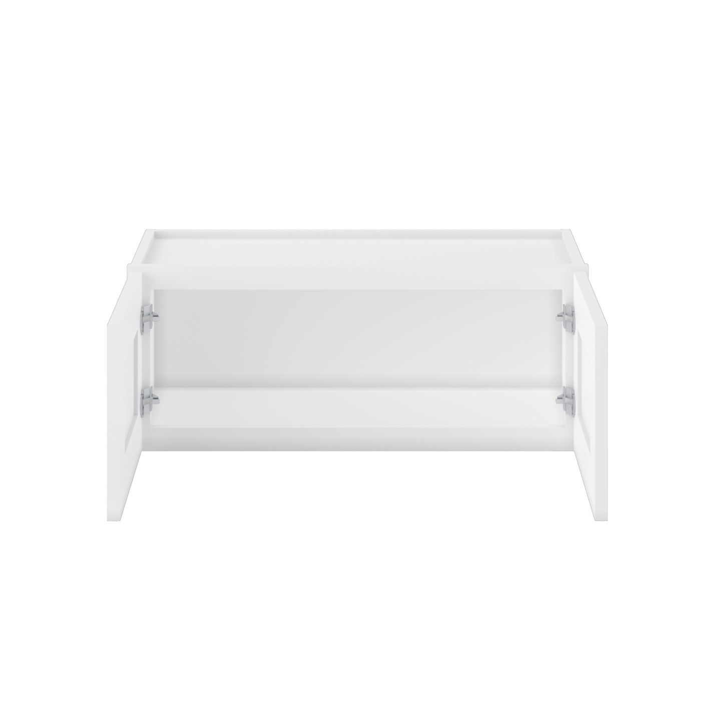 Wall Kitchen Cabinet W3012 Alpina White LessCare 30 in. width 12 in. height 12 in. depth - Kitchen Cabinets