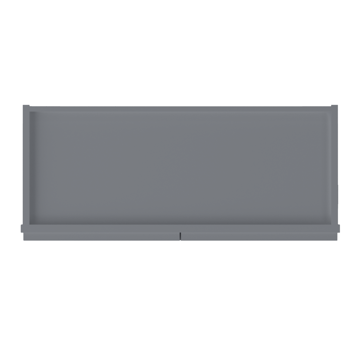 Wall Kitchen Cabinet W3012 Colonial Gray LessCare 30 in. width 12 in. height 12 in. depth - Kitchen Cabinets